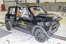 Citroen E-Méhari im Euro-NCAP-Crashtest.  Foto: Auto-Medienportal.Net/Euro NCAP